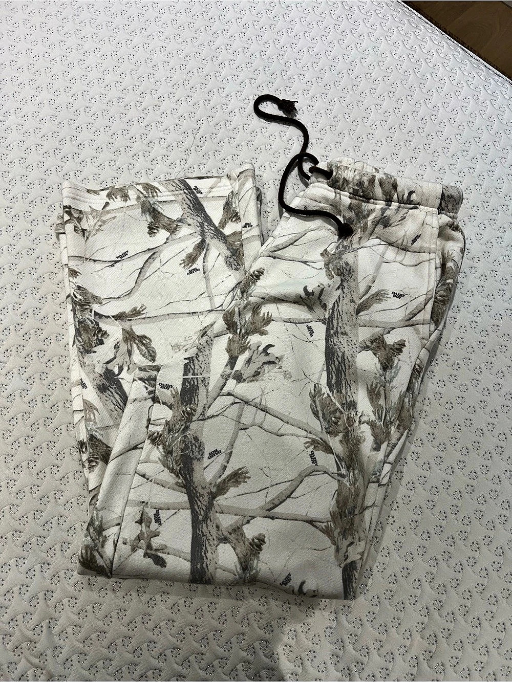 Dairy Boy Snow Camo Straight Leg Sweatpants